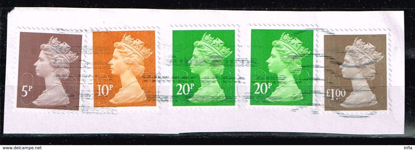 GB 2014, Yt# 4004 O Queen Elizabeth II - Security Machin - MPIL, M14L - Machins