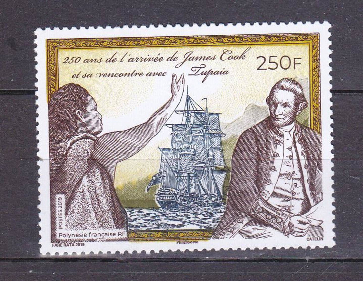 POLYNESIE 2019  JACQUES CARTIER  MNH** - Nuevos