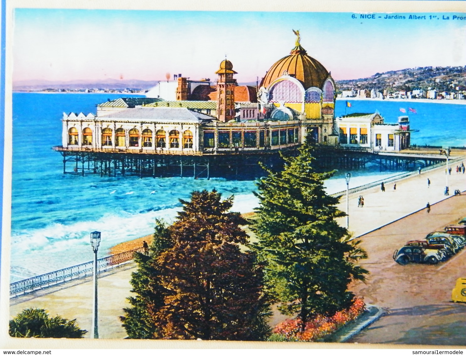 NICE Promenade Et Casino De La Jetée Vers 1930 / 1935 - 17 X 40 Cm - Autres & Non Classés