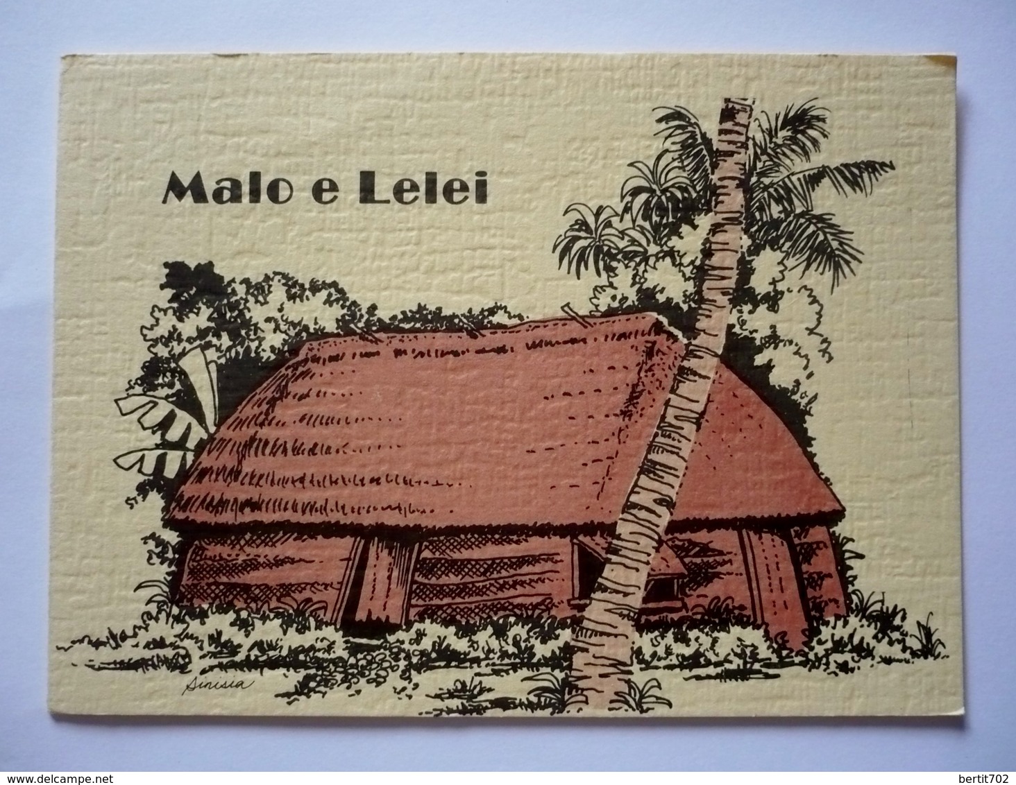 Cpsm Grand Format Ouvrante  - TONGA - MALO E LELEI - Tonga