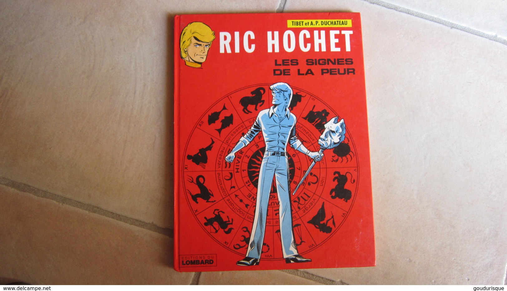 RIC HOCHET N°19 LES SIGNES DE LA PEURS  TIBET DUCHATEAU - Ric Hochet