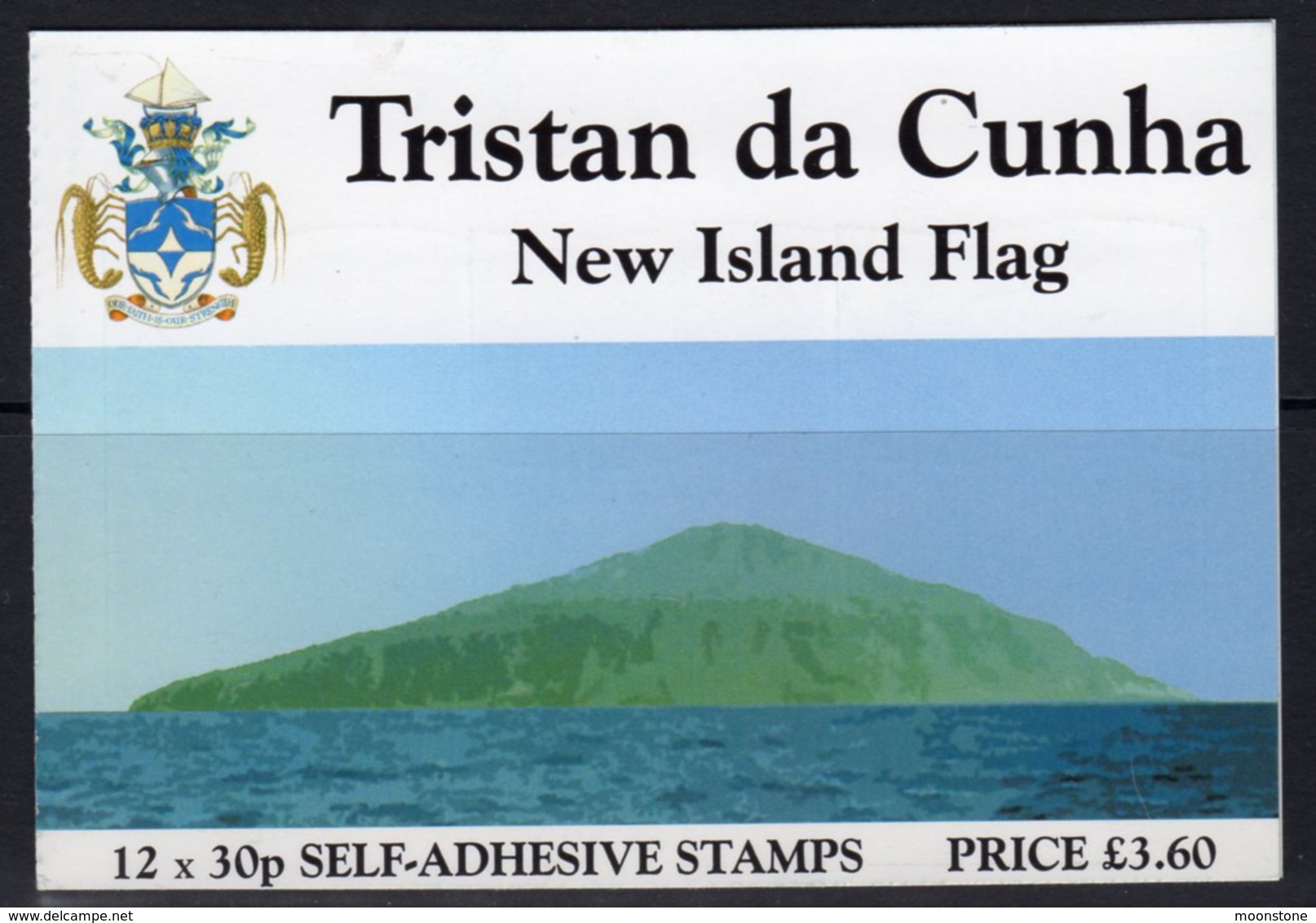 Tristan Da Cunha 2004 New Island Flag Booklet Of 12, MNH, SG 804 - Tristan Da Cunha