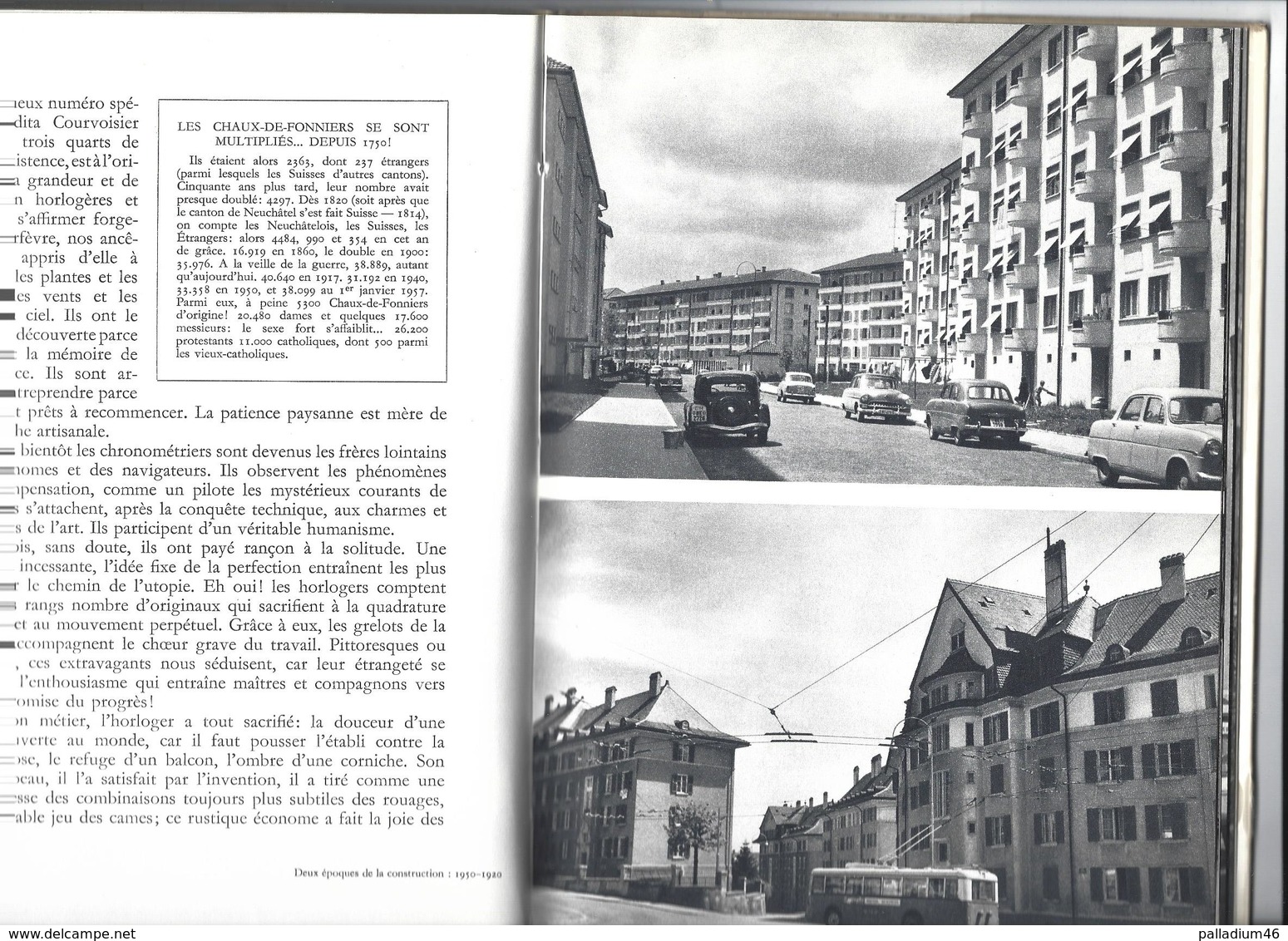 NEUCHATEL LA CHAUX DE FONDS Métropole De L'horlogerie - Jean-Marie Nussbaum  Association Pour Le Développement - Histoire