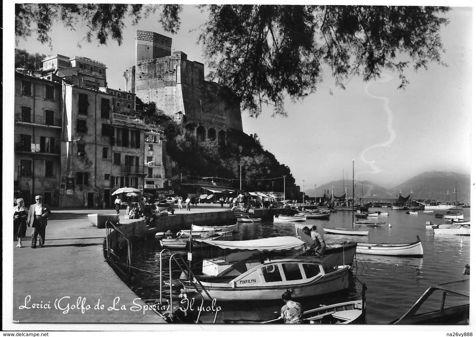 Lerici (La Spezia). Il Molo. - La Spezia