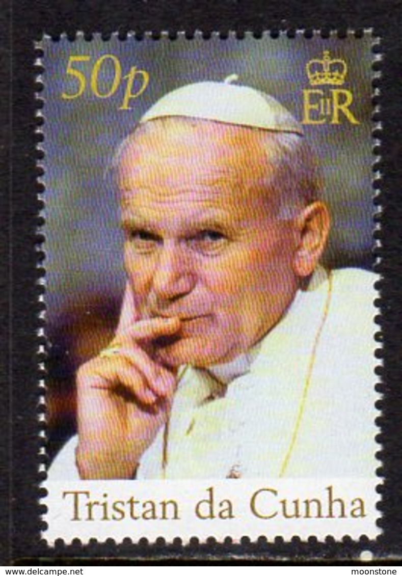 Tristan Da Cunha 2005 Pope John Paul II, MNH, SG 845 - Tristan Da Cunha