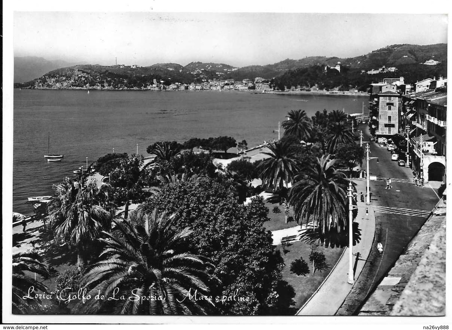 Lerici (La Spezia). Mare E Palme. - La Spezia