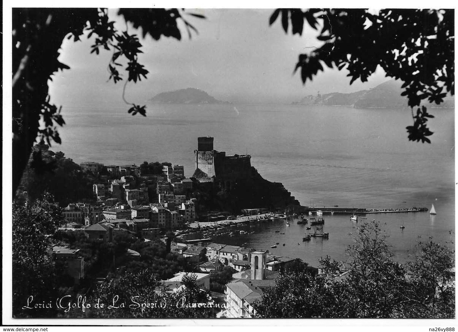 Lerici (La Spezia). Panorama. - La Spezia