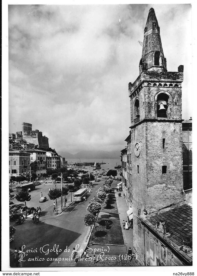 Lerici (La Spezia). L'antico Campanile Di San Rocco. - La Spezia