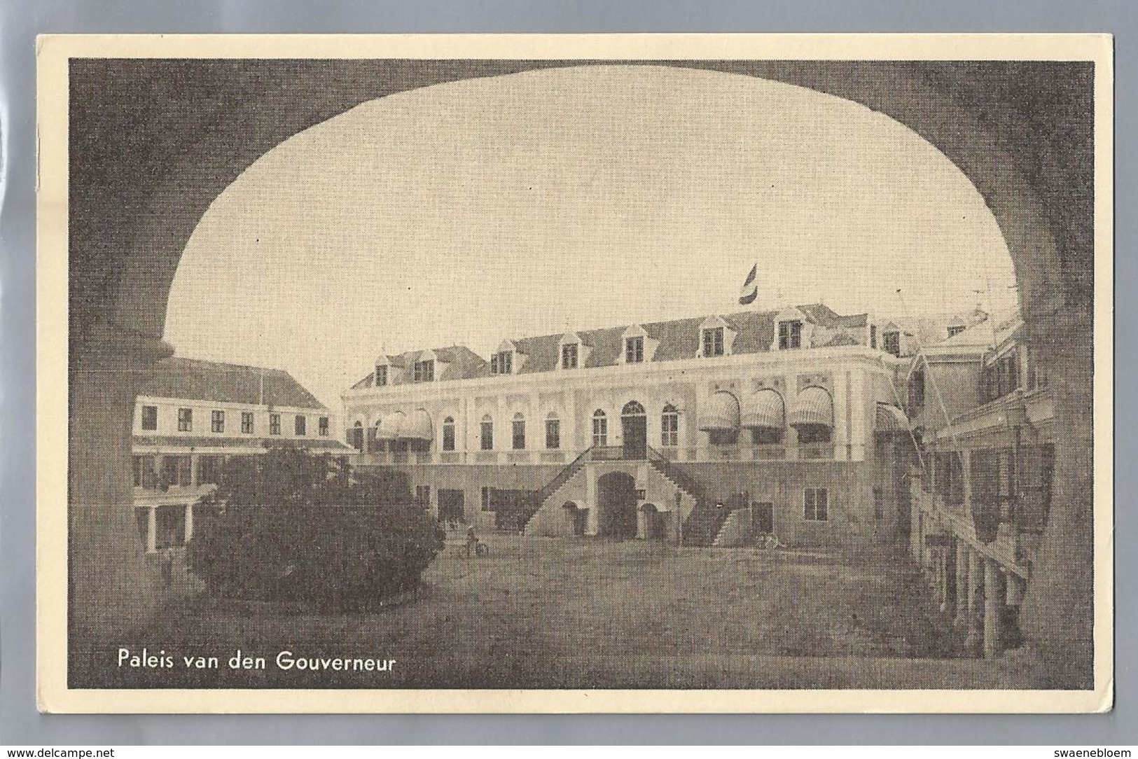 US. CURACAO. Paleis Van De Gouverneur. Uitgave: R.K. Zeemanshuis. Ongelopen. - Curaçao