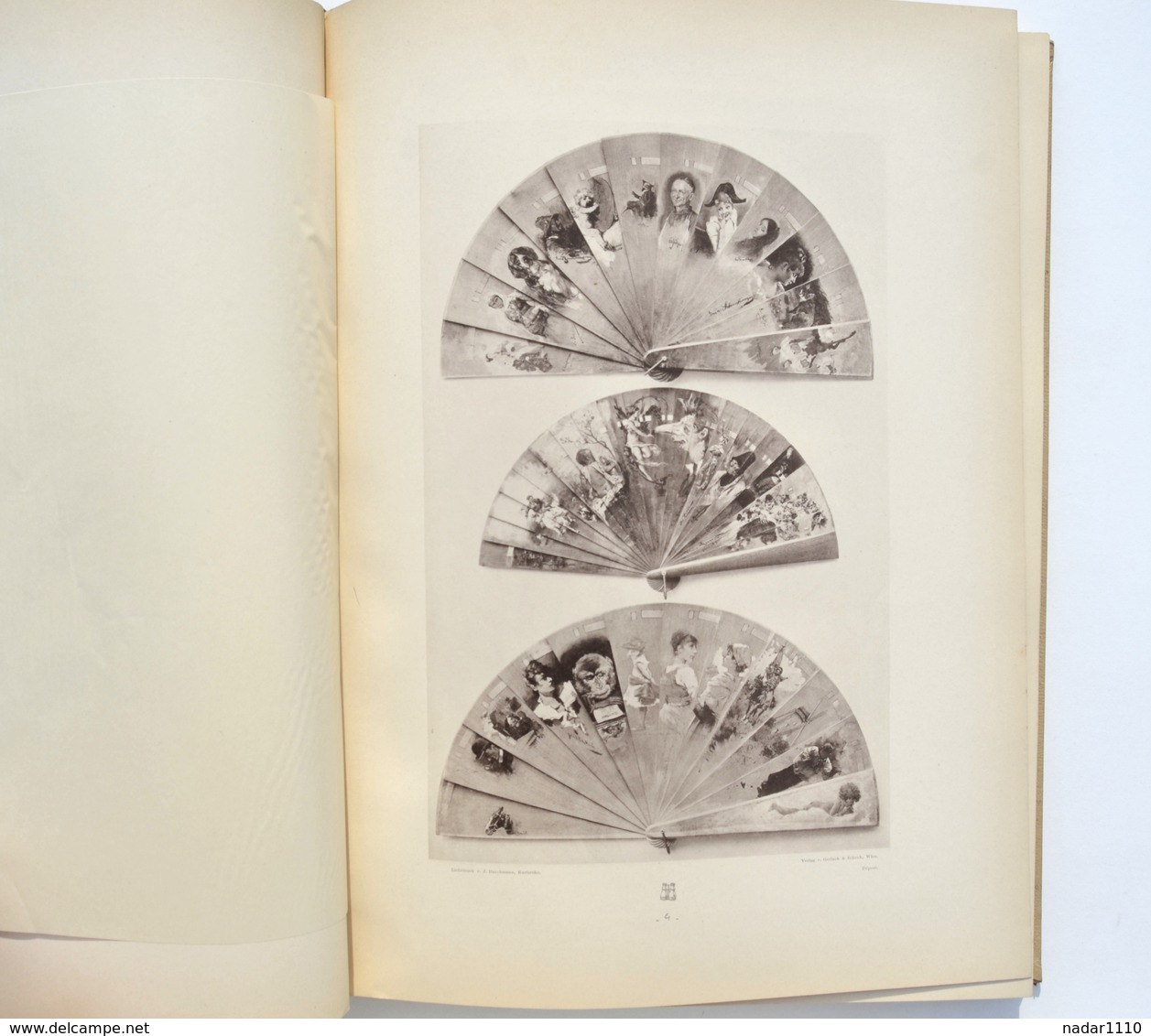 Eventail / Fan : Alte und neue Fächer aus der Ausstellung zu Karlsruhe 1891 - Gerlach & Schenk, Wien