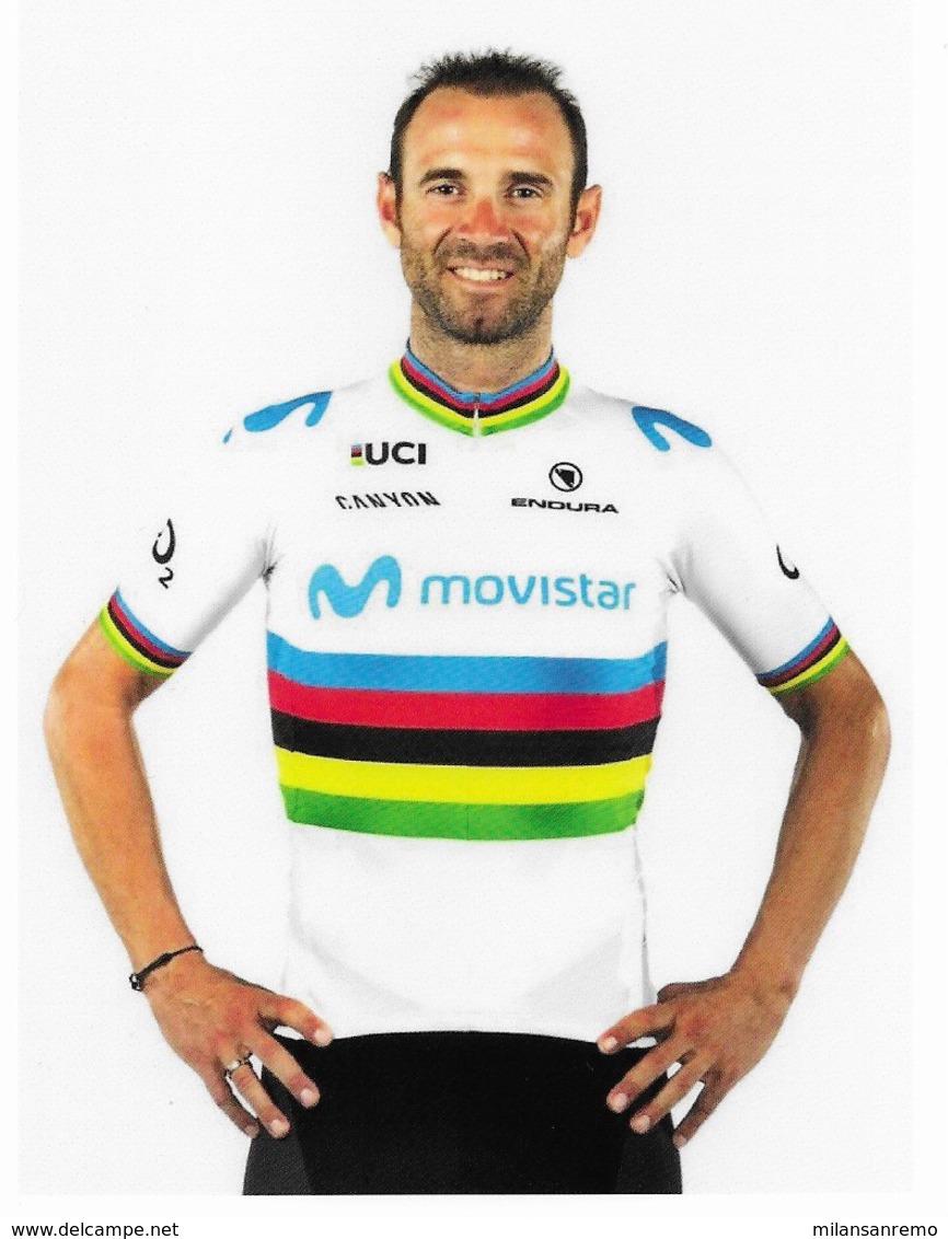 CYCLISME: CYCLISTE : ALEJANDRO VALVERDE  ( NON OFFICIELLE ) - Wielrennen