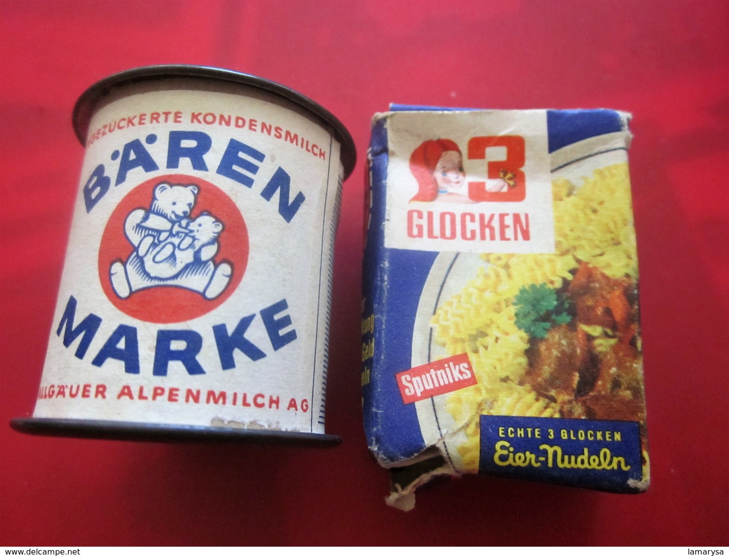 Vintage Mini Petites Boites Alimentaire Publicitaires Publicité Allemagne-France-Jouer à La Dinette Avec Vos Enfants Ou - Scatole