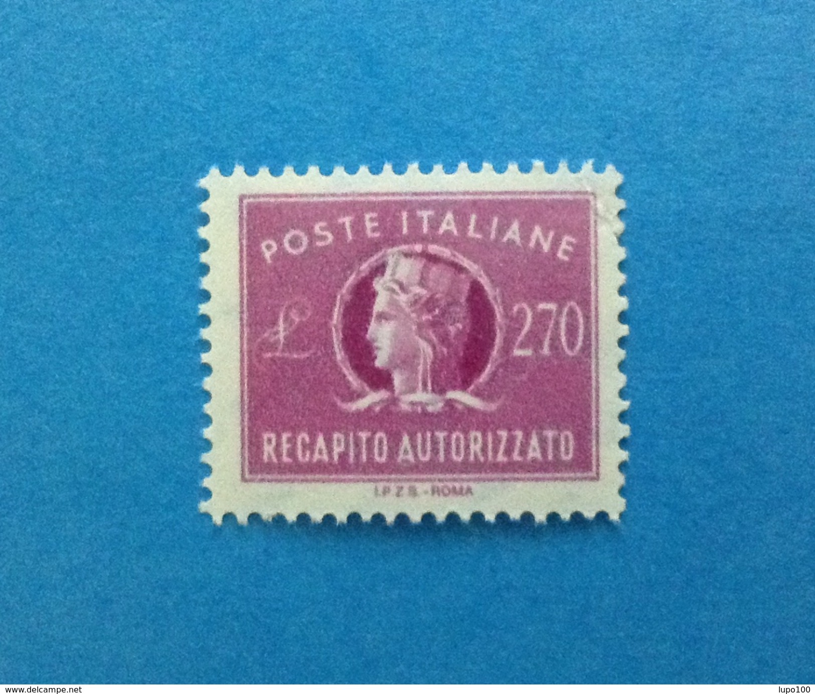 1984 ITALIA FRANCOBOLLO NUOVO STAMP NEW MNH** - RECAPITO AUTORIZZATO DA 270 LIRE - - 1981-90: Nieuw/plakker