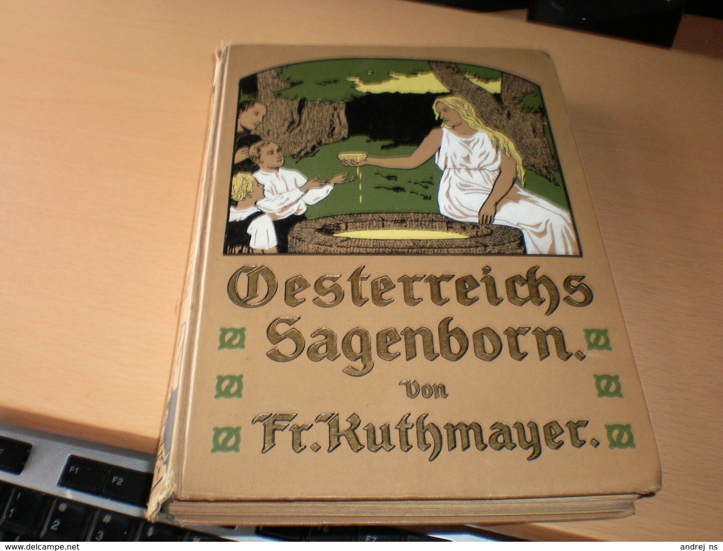 Oesterreichs Sagenborn Vom Fr Kuthmayer 208 Pages - Alte Bücher