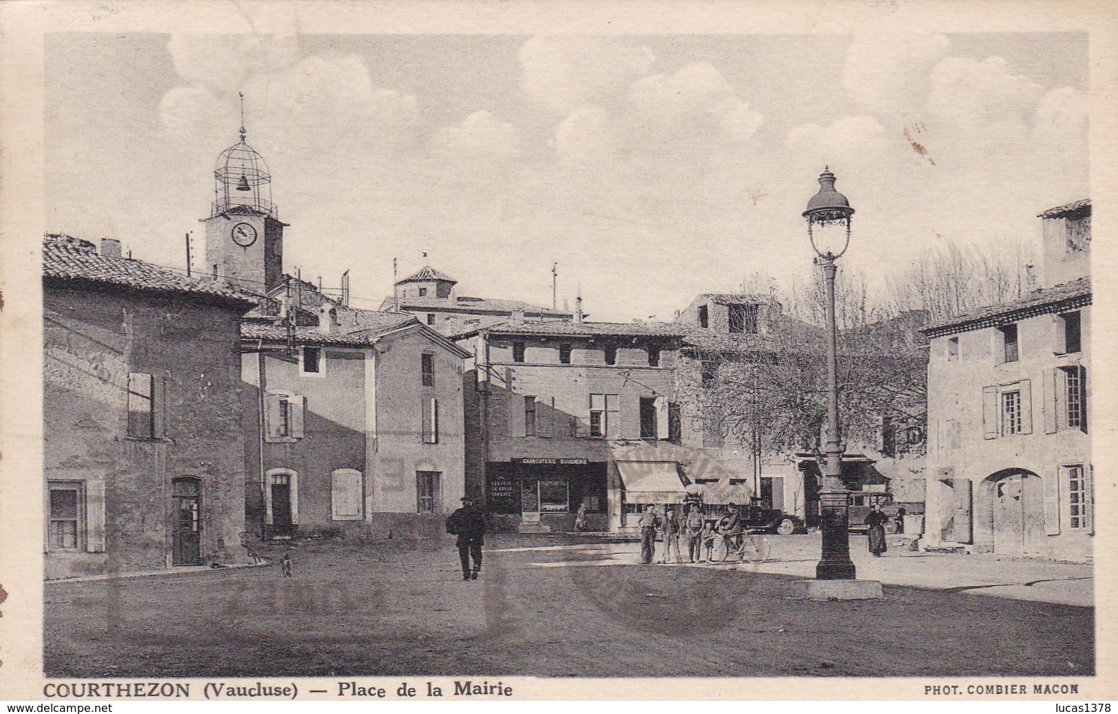 84/ COURTHEZON / PLACE DE LA MAIRIE - Vernoux