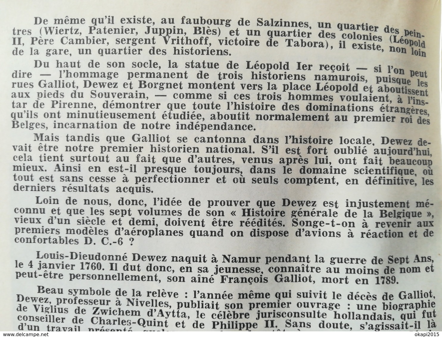 LES FANTÔMES DES RUES DE NAMUR LIVRE AVEC DÉDICACE DE L AUTEUR A. Dulière Année 1956 RÉGIONALISME Belgique