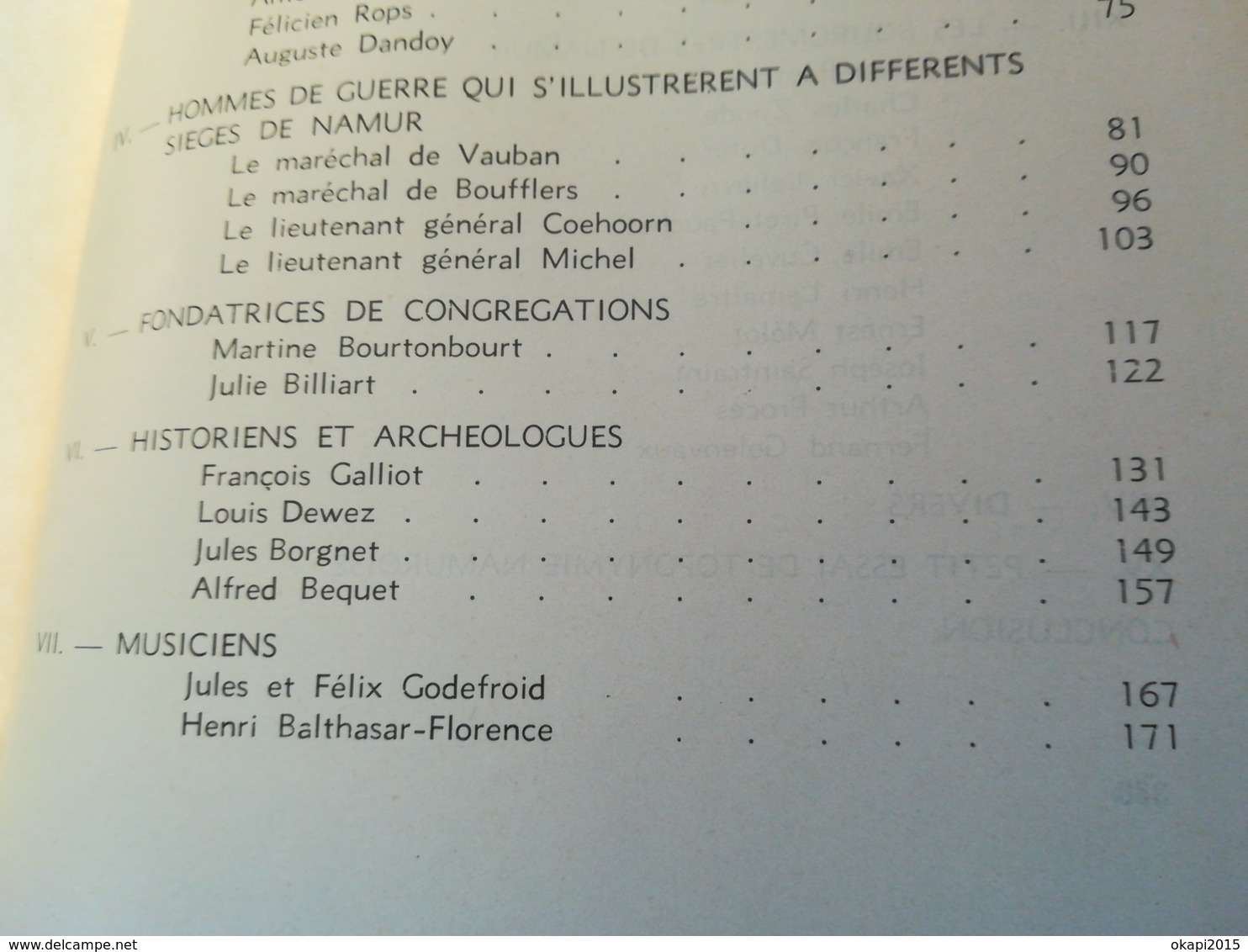 LES FANTÔMES DES RUES DE NAMUR LIVRE AVEC DÉDICACE DE L AUTEUR A. Dulière Année 1956 RÉGIONALISME Belgique