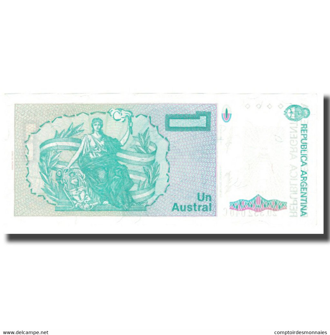 Billet, Argentine, 1 Austral, KM:323b, NEUF - Argentine