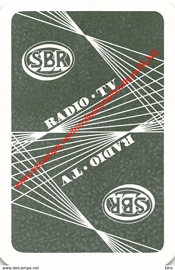 SBR - Radio Tv - 1 Joker Kaart/carte/card - Cartes à Jouer Classiques