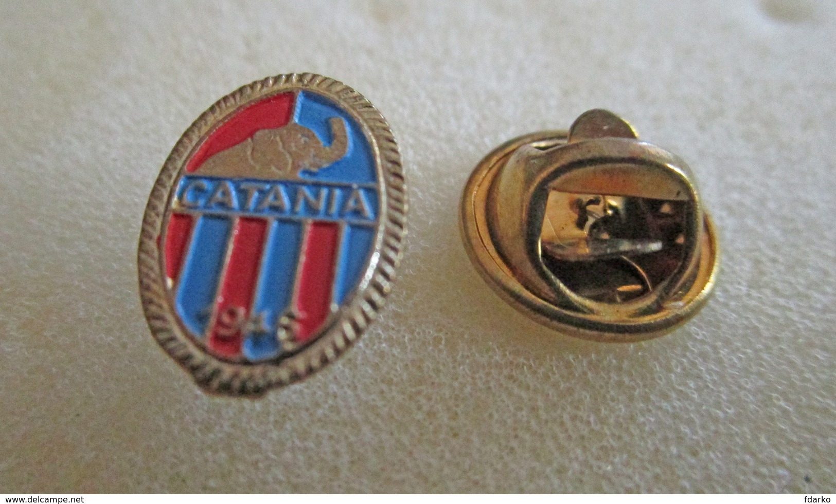 A.C. Catania Atletico Calcio Soccer Football Sicilia Italy Elefante Sicilia Trinacria - Calcio