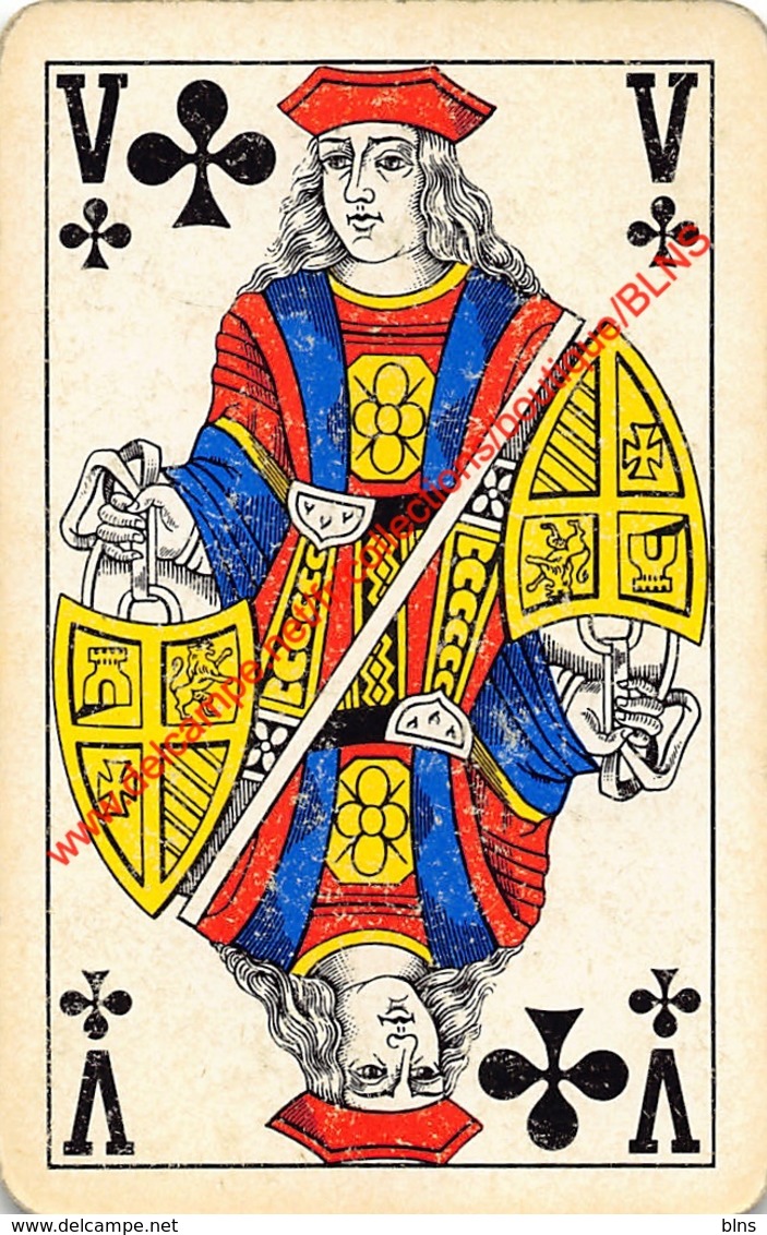 VEEVOEDERS BOERENBOND - BB - 1 Speelkaart - 1 Carte à Jouer - 1 Playing Card. - Kartenspiele (traditionell)