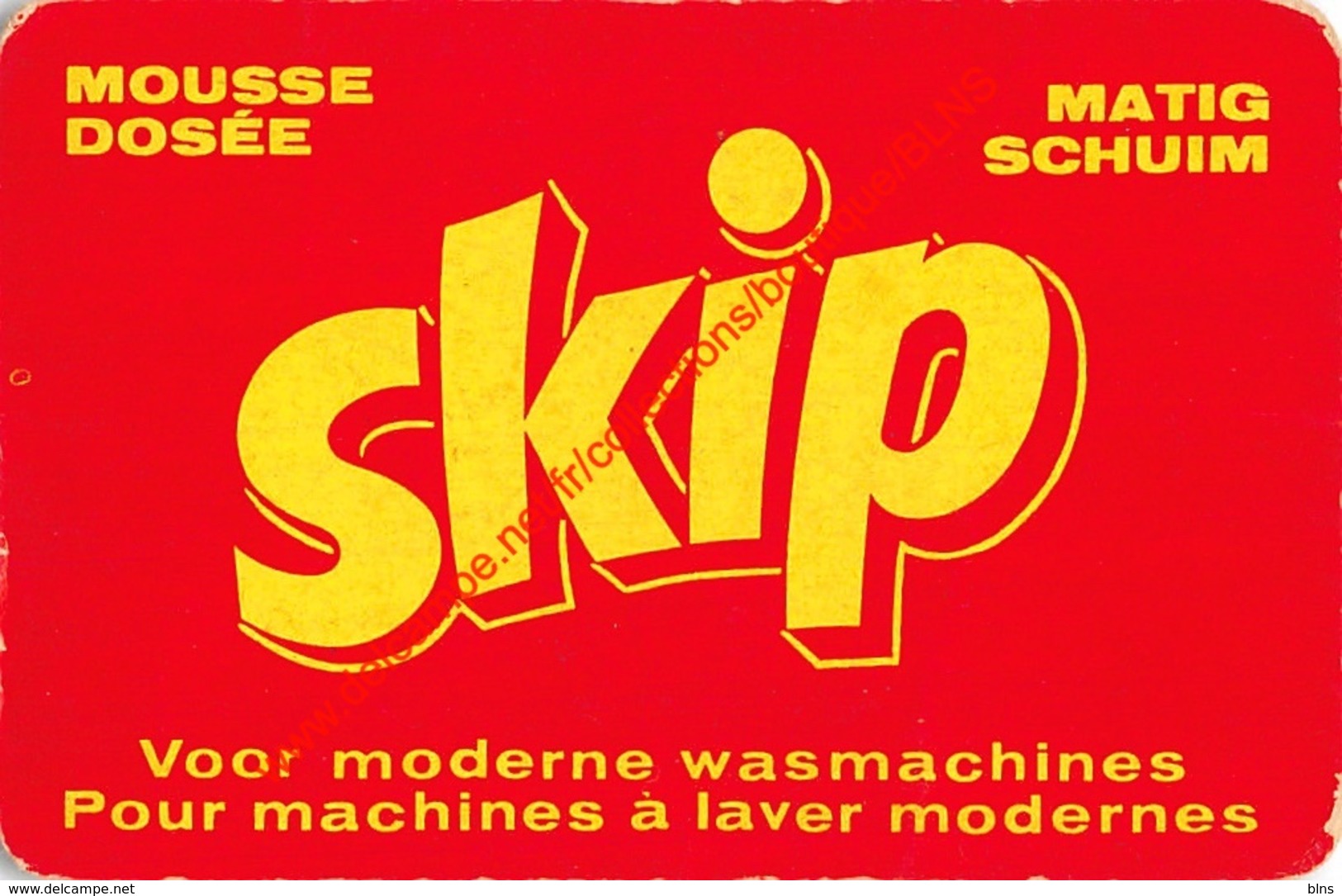 SKIP - 1 Speelkaart - 1 Carte à Jouer - 1 Playing Card. - Kartenspiele (traditionell)