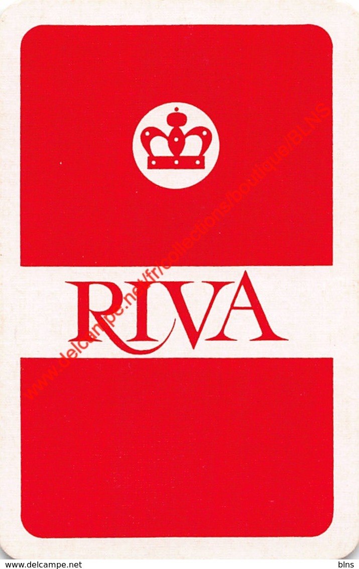 RIVA - 1 Speelkaart - 1 Carte à Jouer - 1 Playing Card. - Cartes à Jouer Classiques