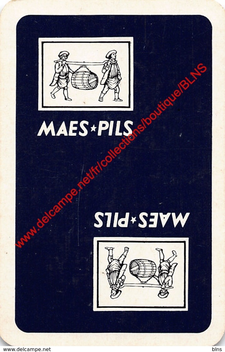 Maes Pils - 1 Speelkaart - 1 Carte à Jouer - 1 Playing Card. - Cartes à Jouer Classiques