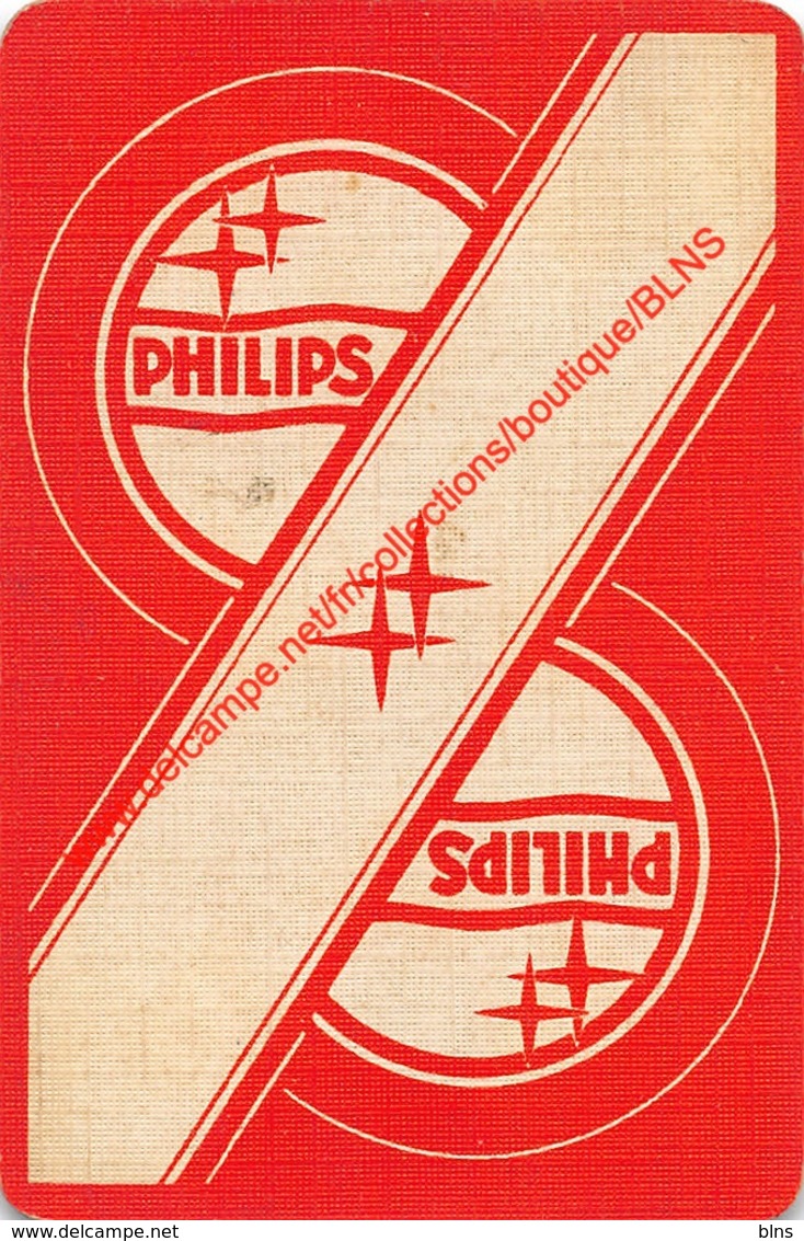 PHILIPS - 1 Speelkaart - 1 Carte à Jouer - 1 Playing Card. - Cartes à Jouer Classiques