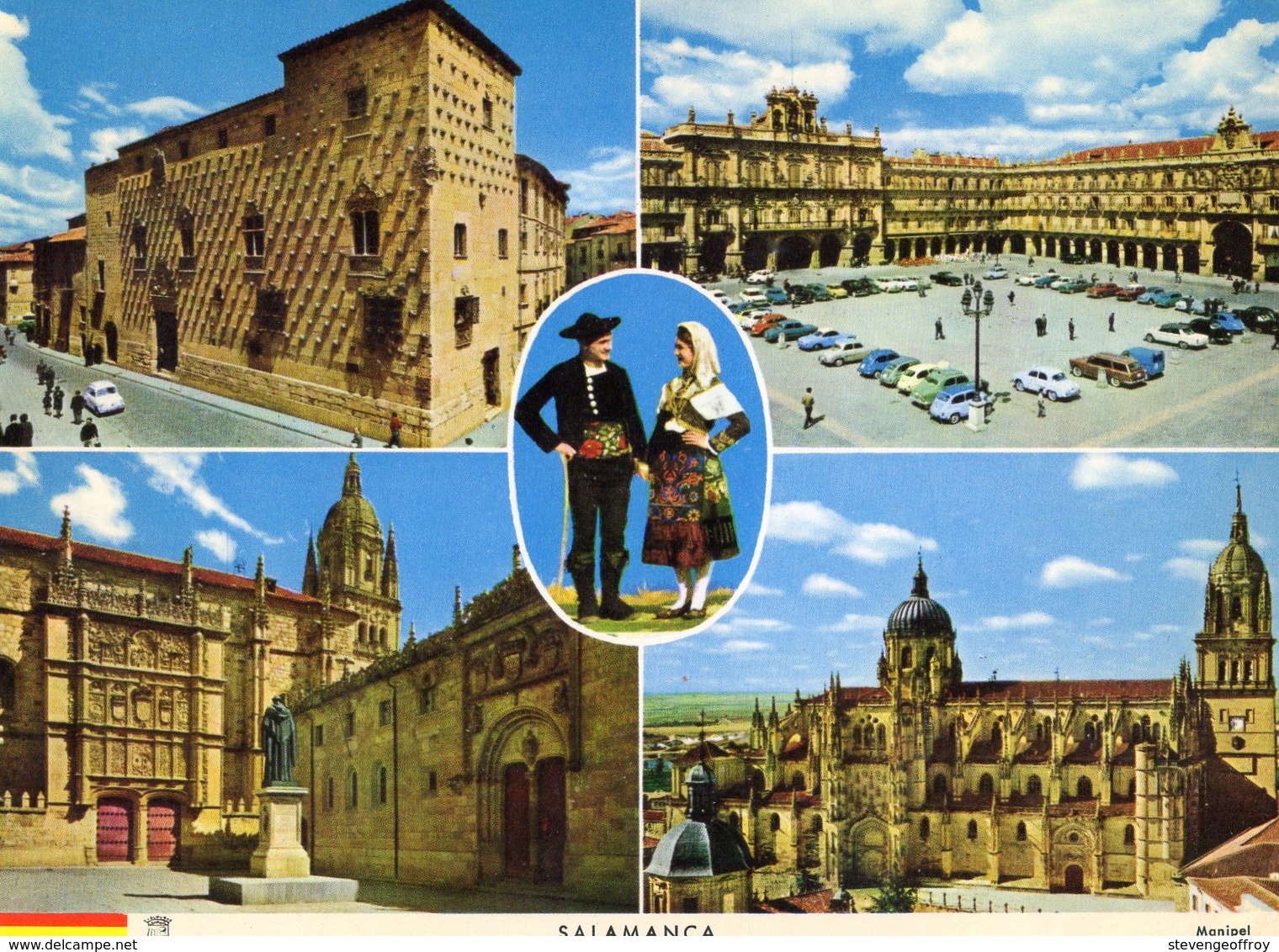 Espagne / Salamanca / Vue Generale / Casa De Las Conchas / Plaza Mayor / Universidad / Catedral Nueva - Salamanca