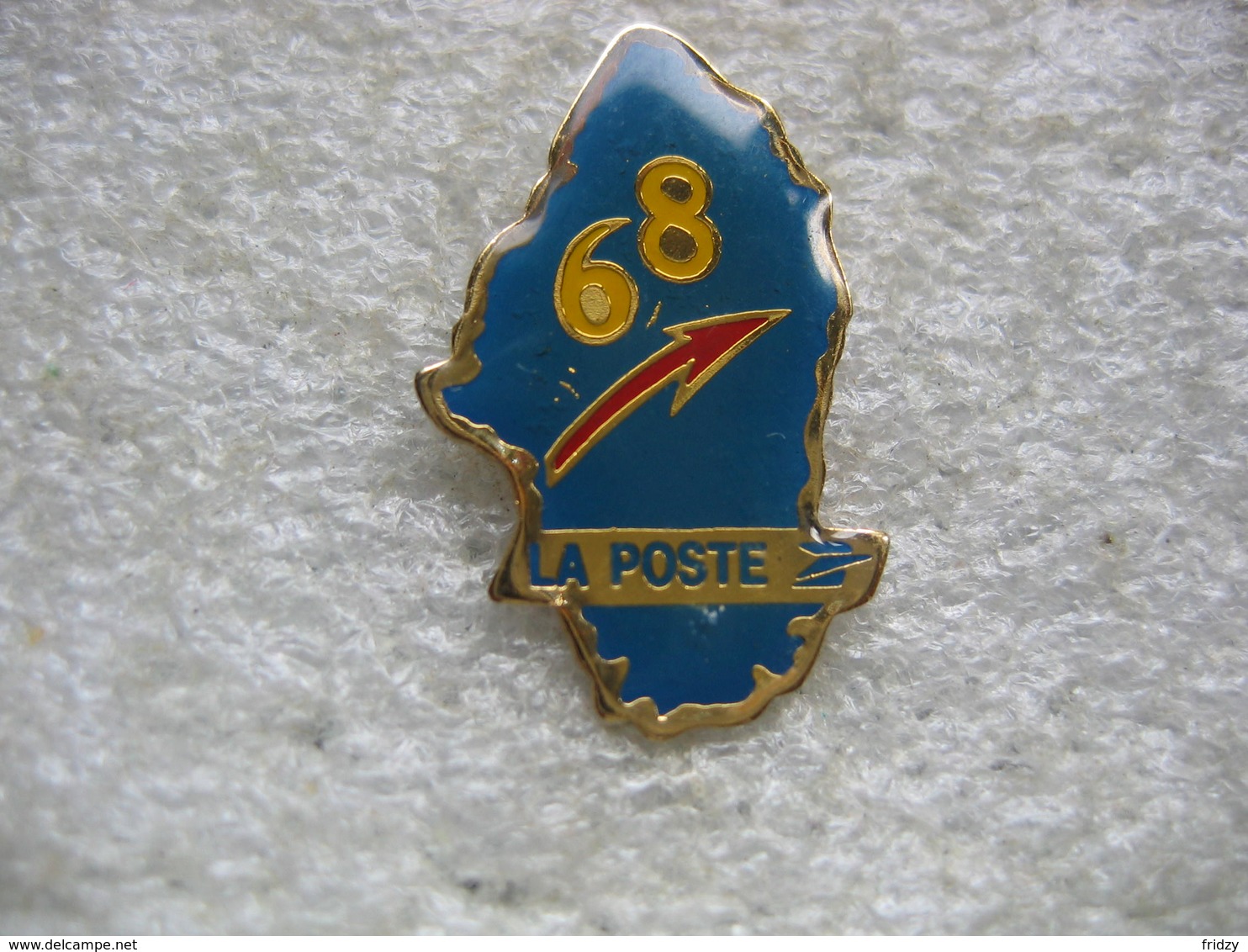 Pin's De La Poste Dépt 68 - Postes