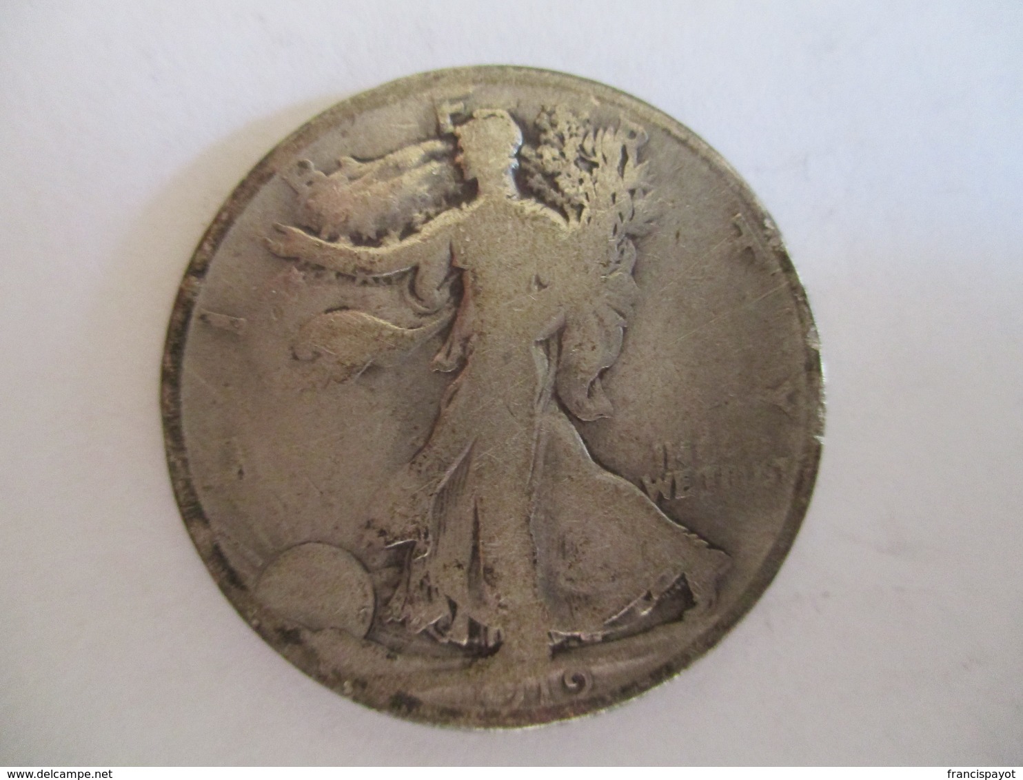 USA Half Dollar 1919 (silver) - 1916-1947: Liberty Walking