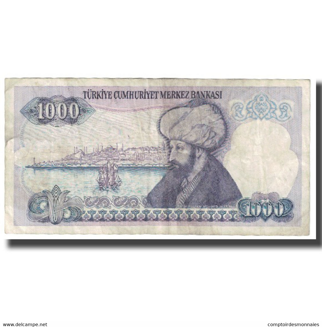 Billet, Turquie, 1000 Lira, 1970, 1970-10-14, KM:191, TB - Turquia