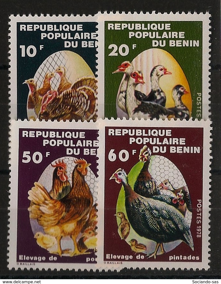 Bénin - 1978 - N°Yv. 429 à 430 - Faune / Volailles - Neuf Luxe ** / MNH / Postfrisch - Farm