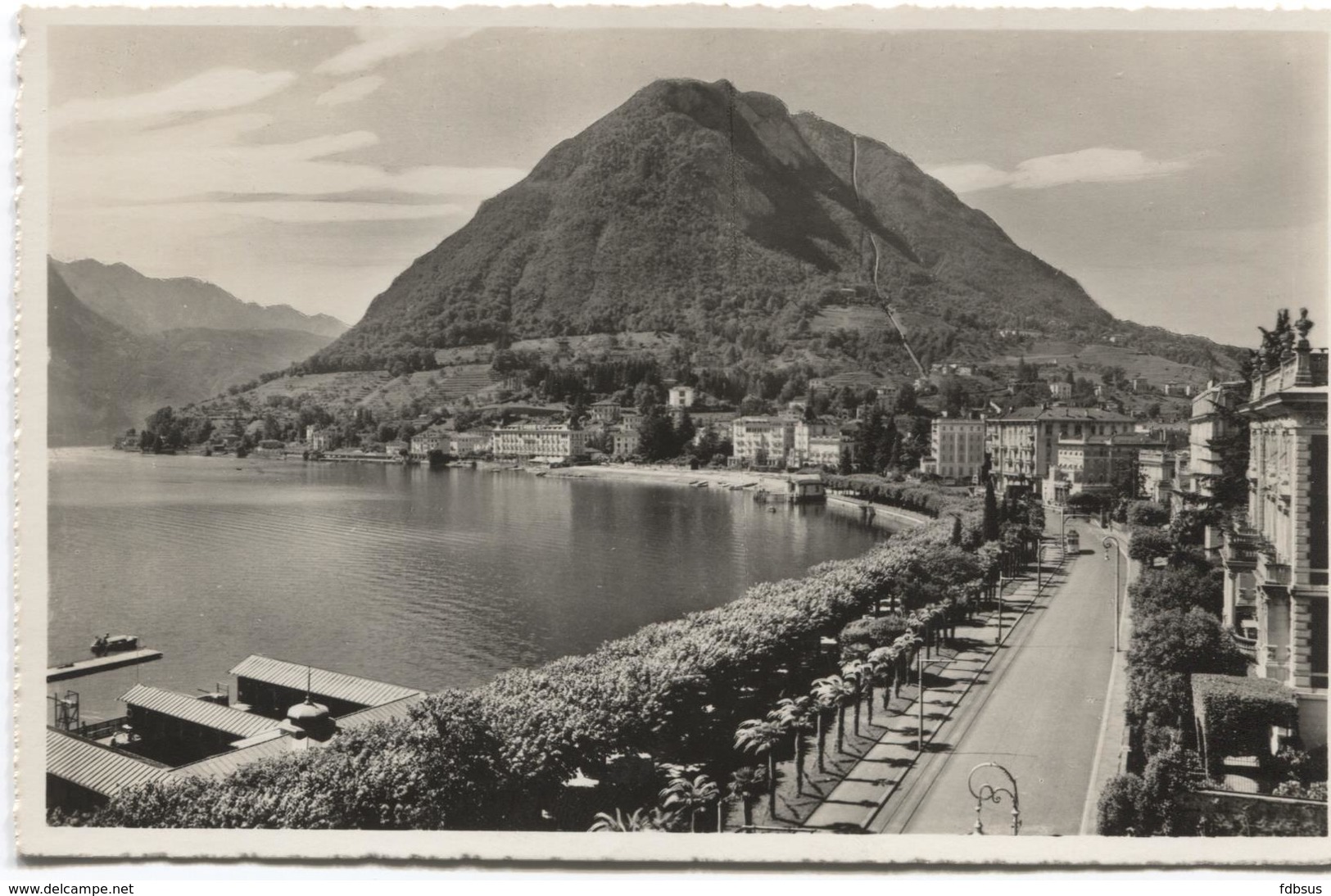 Lugano Monte S. Salvatore - Panorama Nr 2733 - Ed. Mayr - - Lugano