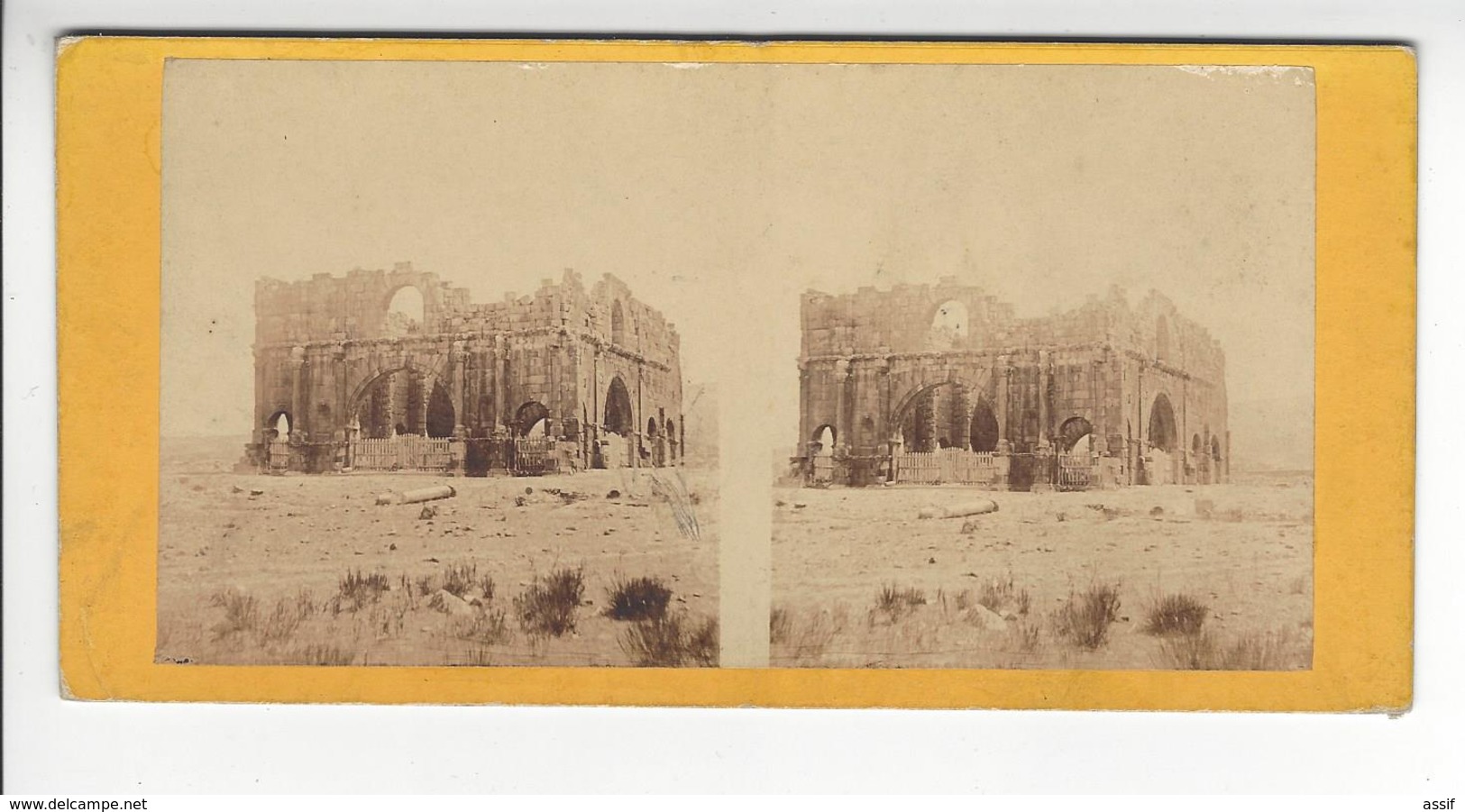 ALGERIE TAZOULT LAMBESE PHOTO STEREO CIRCA 1870 /FREE SHIPPING REGISTERED - Stereo-Photographie