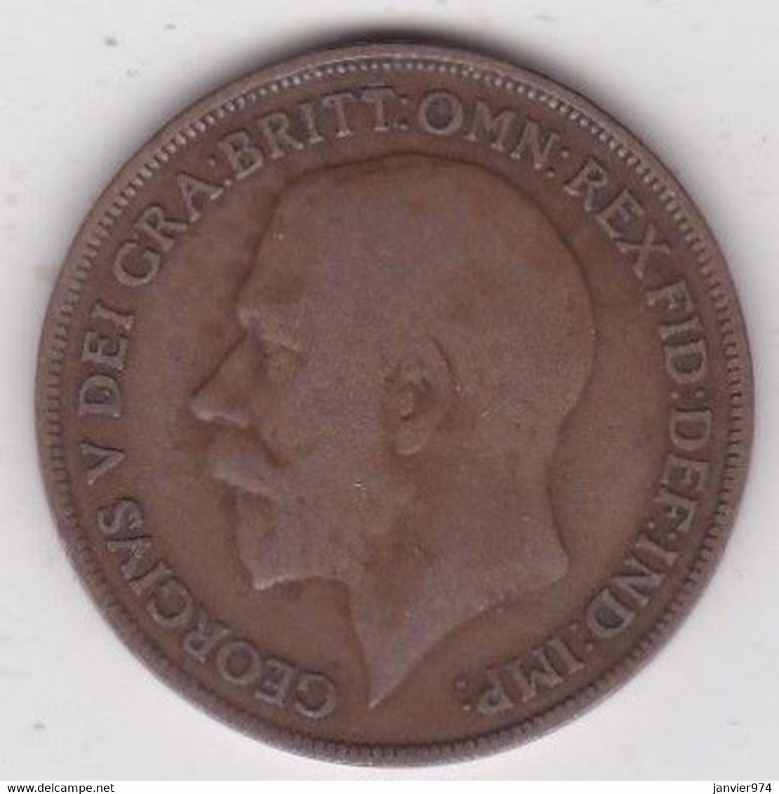 Grande-Bretagne. 1 Penny 1916. George V - D. 1 Penny