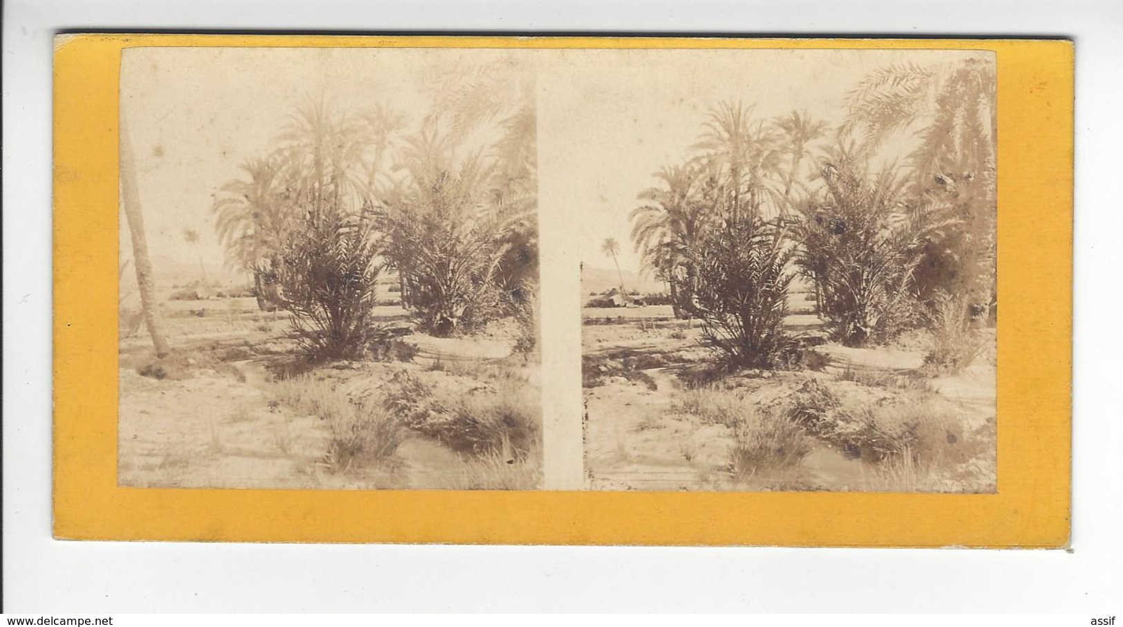 ALGERIE BISKRA PHOTO STEREO CIRCA 1870 /FREE SHIPPING REGISTERED - Stereo-Photographie