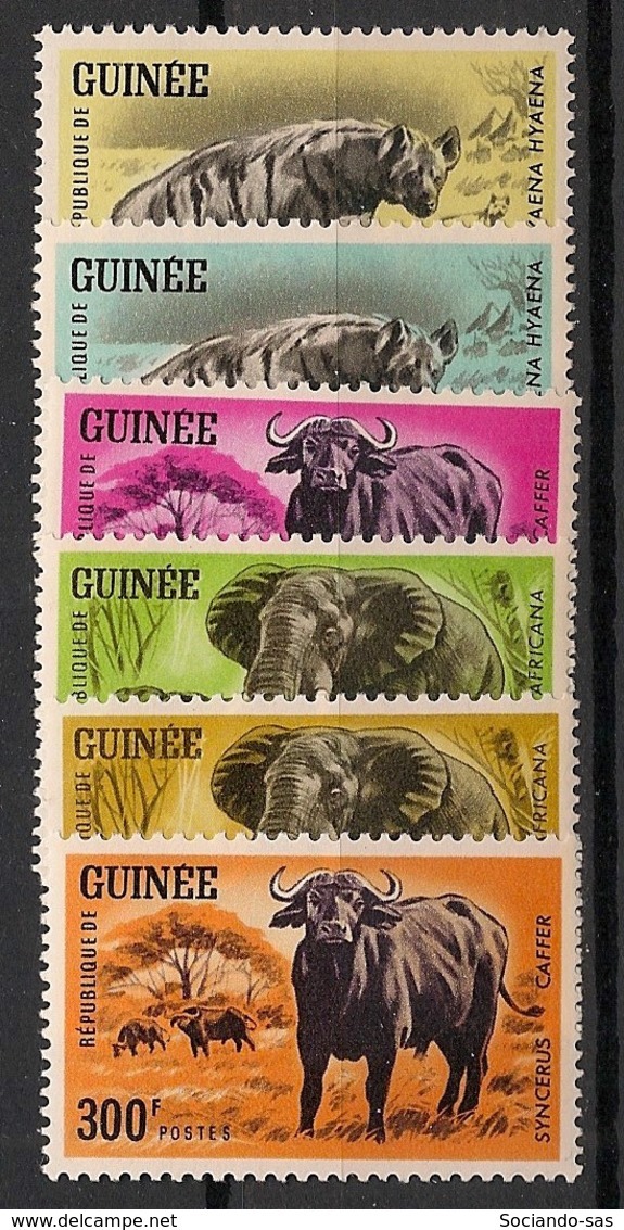 Guinée - 1964 - N°Yv. 202 à 207 - Faune - Neuf Luxe ** / MNH / Postfrisch - Guinée (1958-...)