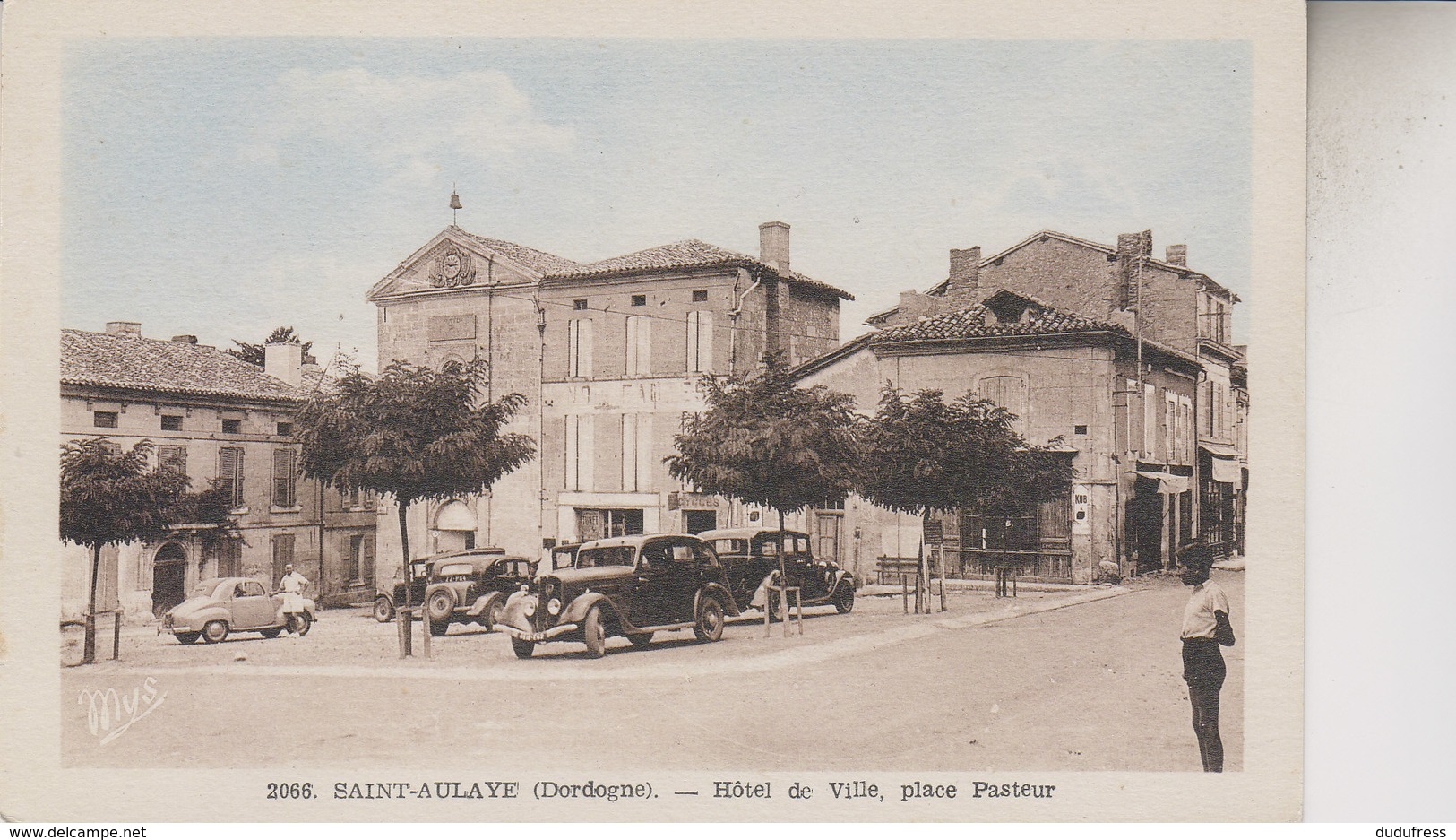 SAINT AULAYE  HOTEL  DE VILLE PLASE PASTEUR - Other & Unclassified