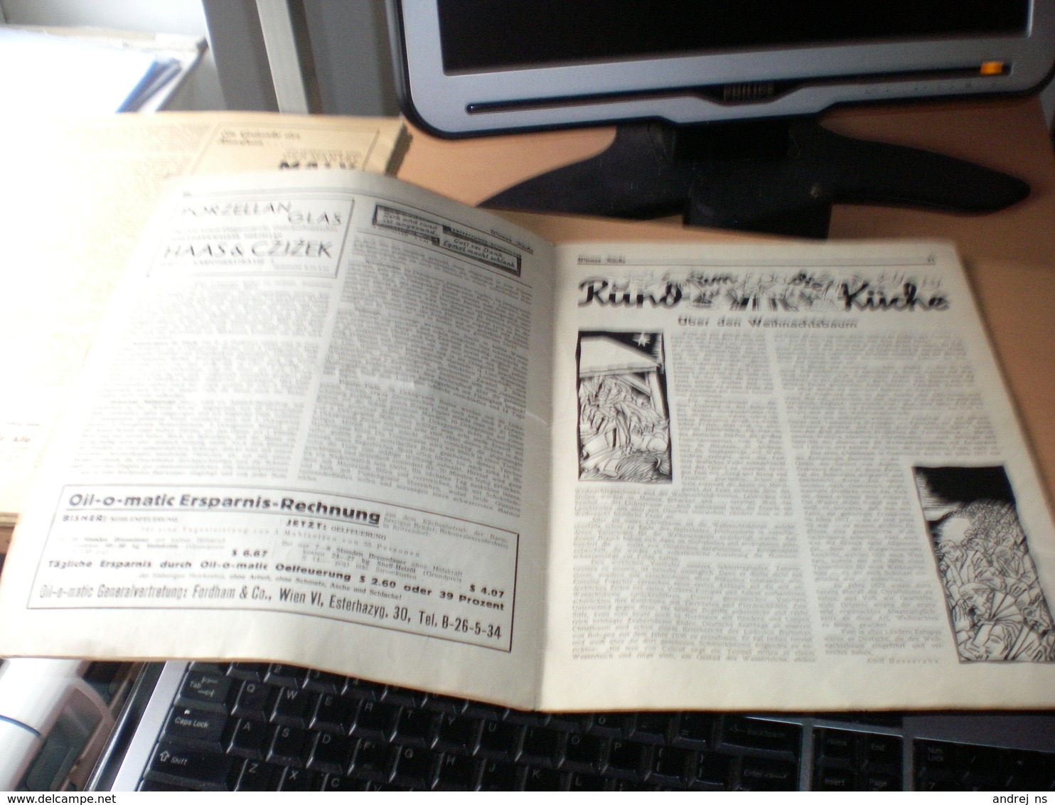 Wiener Kuche Herausgegeben Von Kuchenchef Franz Ruhm Nr 62 Wien 1935 24 Pages - Mangiare & Bere