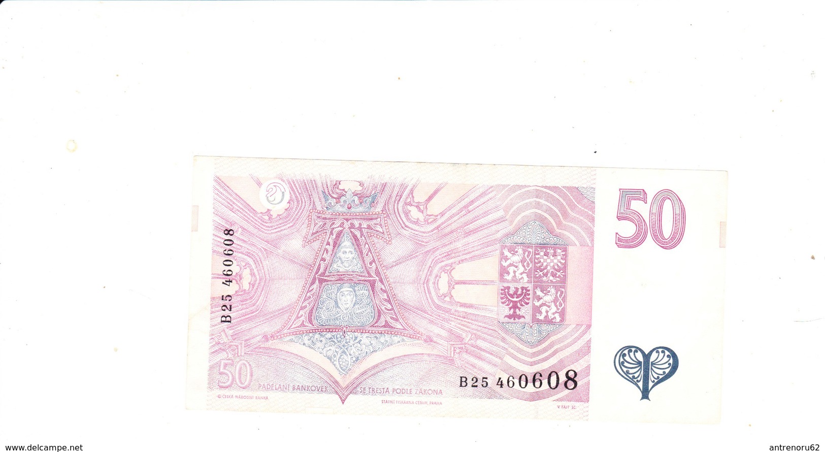 BANKNOTES-CZECH-SEE-SCAN-CIRCULATED - Czech Republic