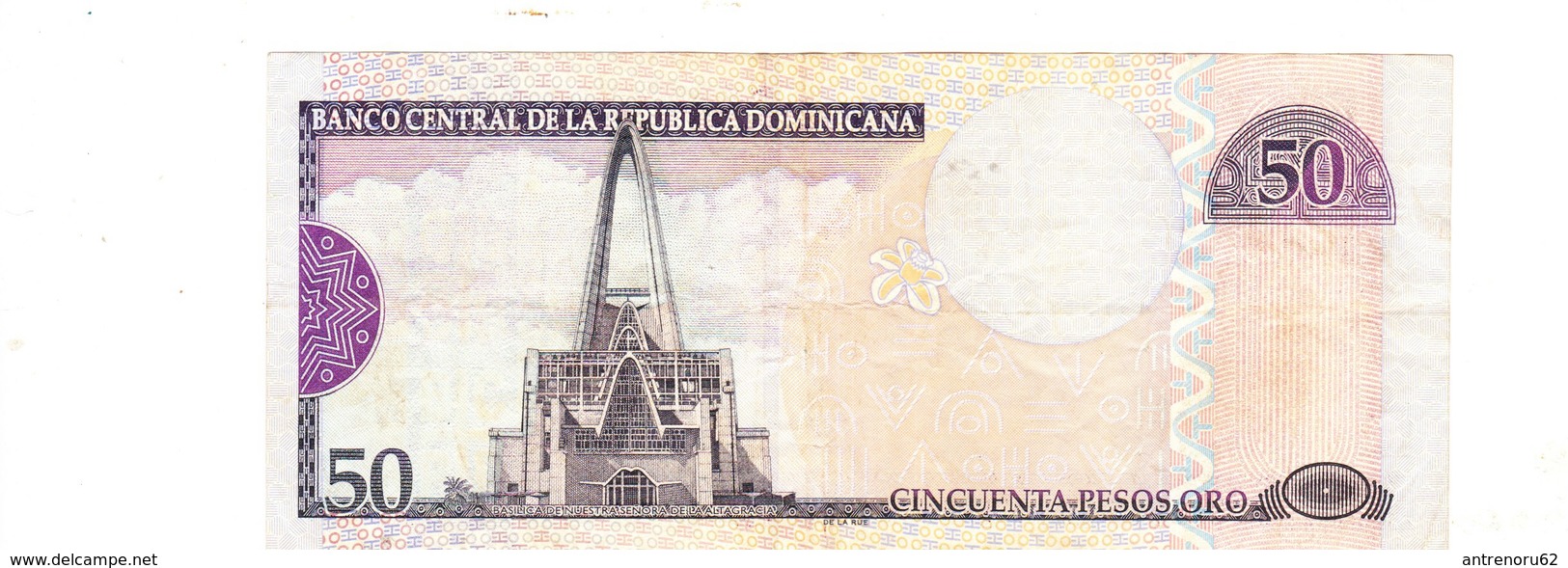 BANKNOTES-DOMINICANA-SEE-SCAN-CIRCULATED - Dominicana