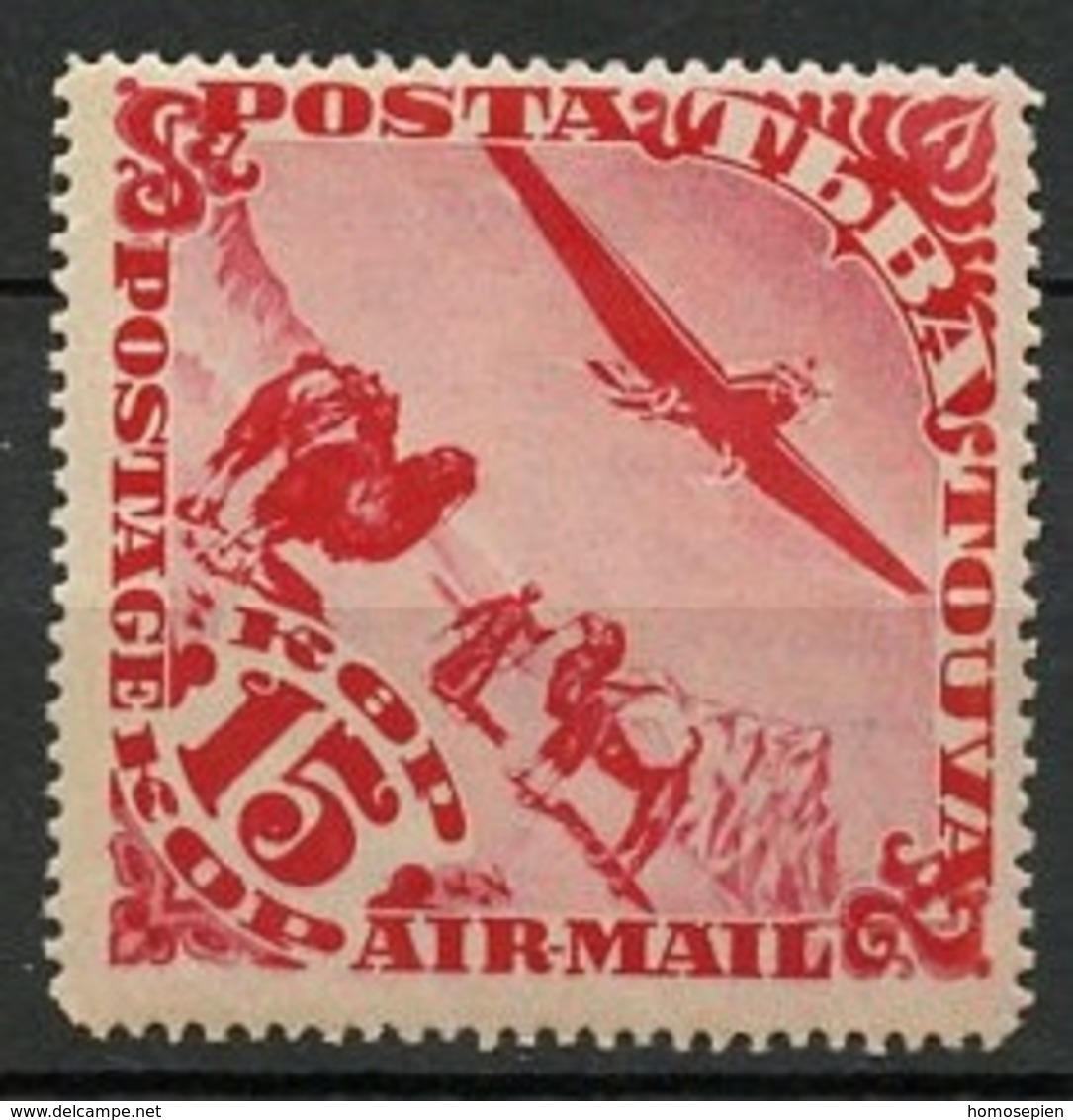 Russie Touva - Russia - Russland Poste Aérienne 1934 Y&T N°PA4 - Michel N°52 * - 15k Chameaux - Oblitérés