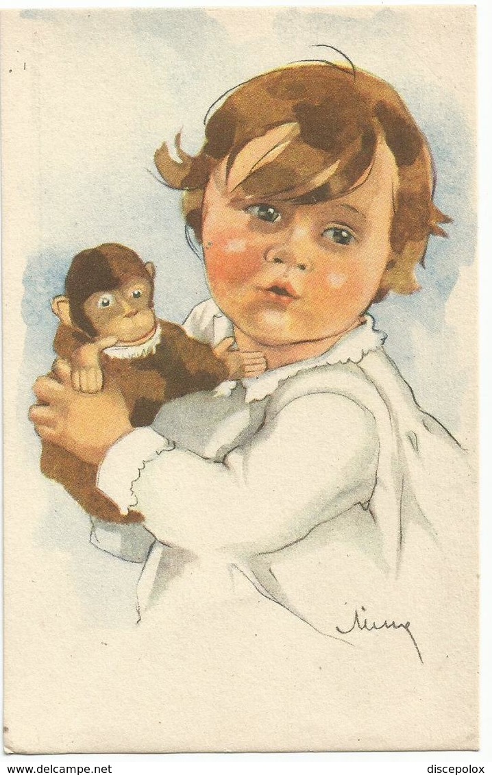 W4097 Bambini - Enfants - Children - Kinder - Nino - Illustrazione Illustration / Non Viaggiata - Scenes & Landscapes