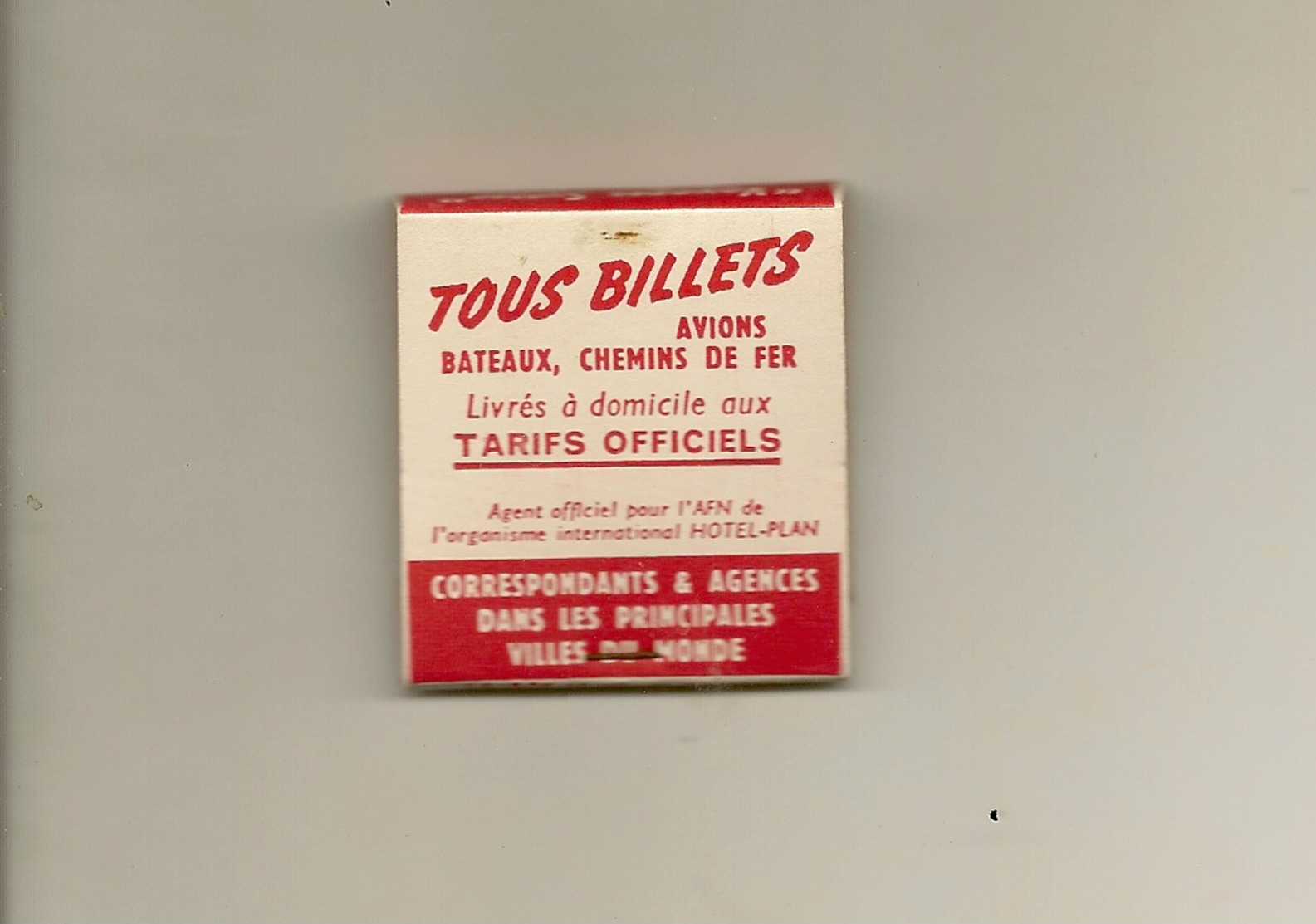 Pochette Allumettes LASTAR De 1956 Neuve Et Pleine:Voyages SUTTER à ALGER - Boites D'allumettes