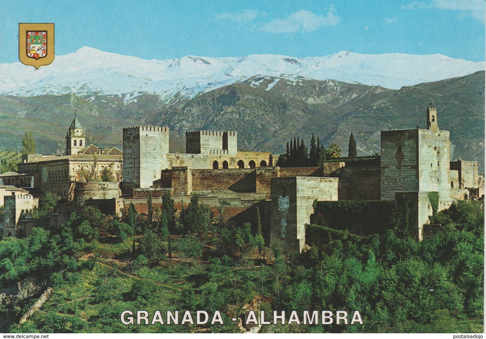 (GRD385) GRANADA. ALHAMBRA ... UNUSED - Granada