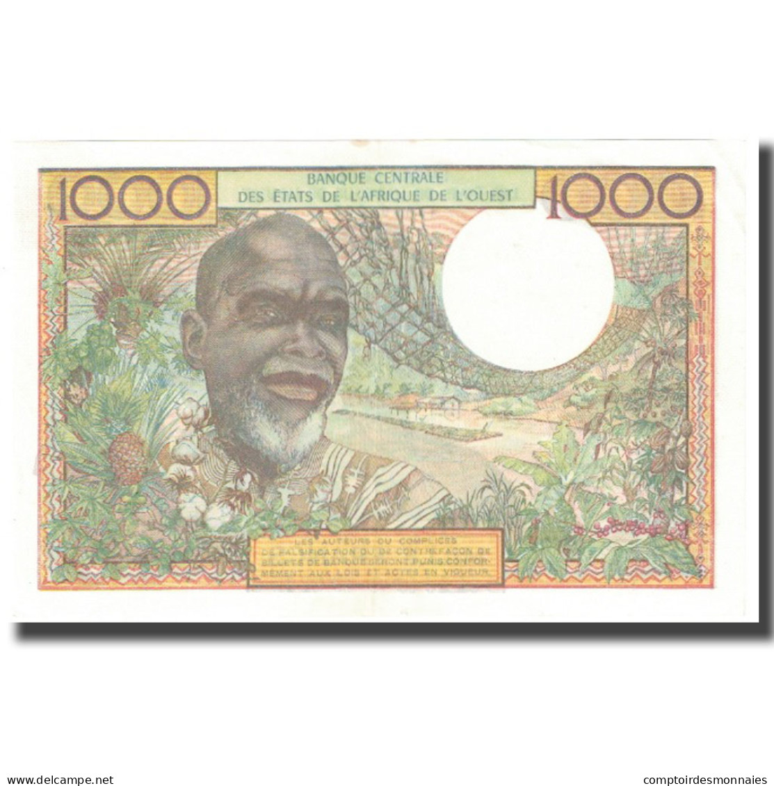 Billet, West African States, 1000 Francs, KM:603Hn, NEUF - États D'Afrique De L'Ouest