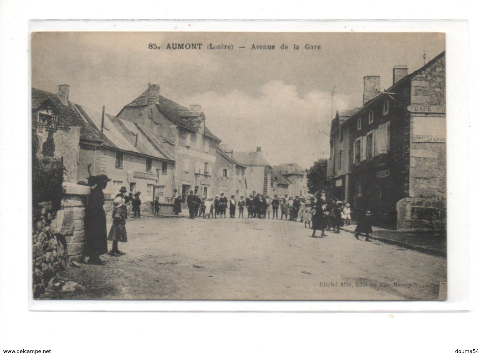 AUMONT (48) - Avenue De La Gare - Aumont Aubrac