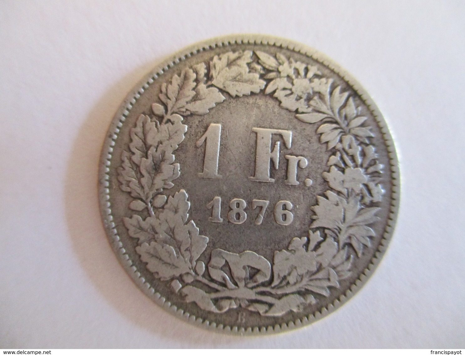 Suisse: 1 Franc 1876 - Autres & Non Classés